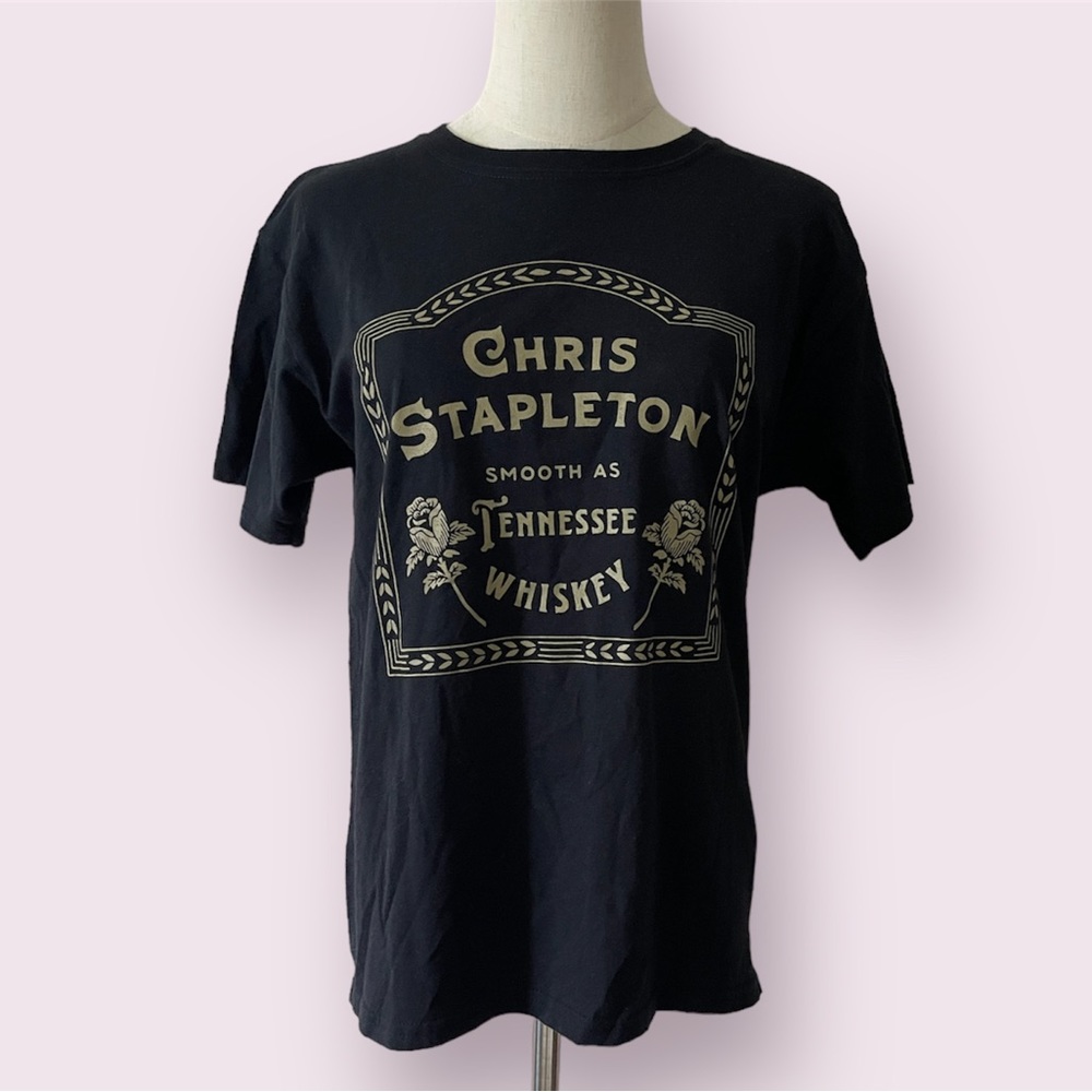 Chris Stapleton Black Graphic Short Sleeve Tee
